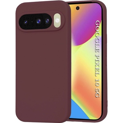 Techsuit SoftFlex obal na Google Pixel 10/10 Pro švestkový červený