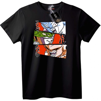 NOONEBRAND Тениска Dragon Ball Z Злодеи - 2XL, Black