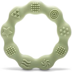 Lorelli Premium СИЛИКОНОВА ГРИЗАЛКА РИНГ natural fresh green (10210920004)