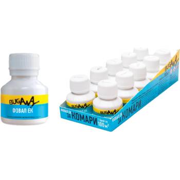 Фовал ЕК - биоциден инсектицид за защита от комари, кърлежи и бълхи - 50 мл