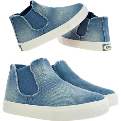 Detské športové topánky džínsové tenisky 6366