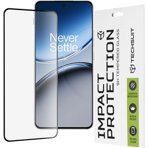 Techsuit OnePlus Nord 4 - 111D пълно покритие / пълно залепено стъкло - черно