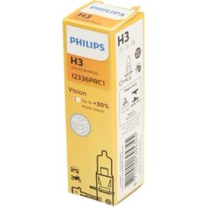 Philips Крушка, фар за дълги светлини philips h3, 12v, 55w, 1 бр - Maslatabg - 5,20 лв