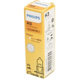 Philips Крушка, фар за дълги светлини philips h3, 12v, 55w, 1 бр - Maslatabg - 5,20 лв