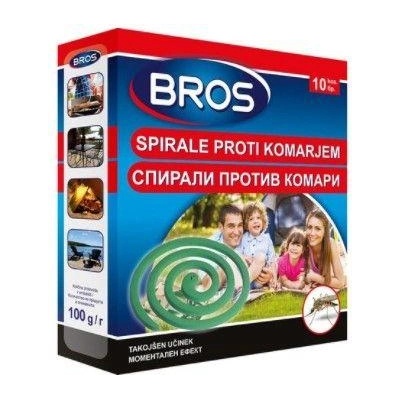 BROS Спирала против комари 10 бр