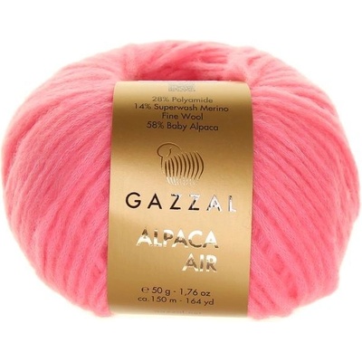 Příze Alpaca Air 85 zářivě růžová