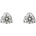 Diamonfire Stříbrné náušnice E6188
