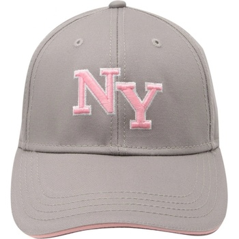 No Fear NY Cap Lds 40 Grey/Pink Dámské