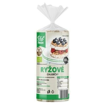Fresh Ryžový chlebík Bio bez lepku 100 g