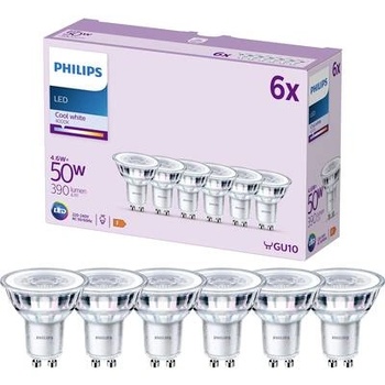 Philips Philips 8719514451551 светодиодна лампа Студена бяла светлина 4000 K 4, 6 W GU10 F (9290012182)