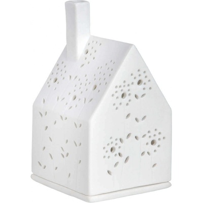 räder Porcelánový svícen House Flower Meadow, bílá barva, porcelán