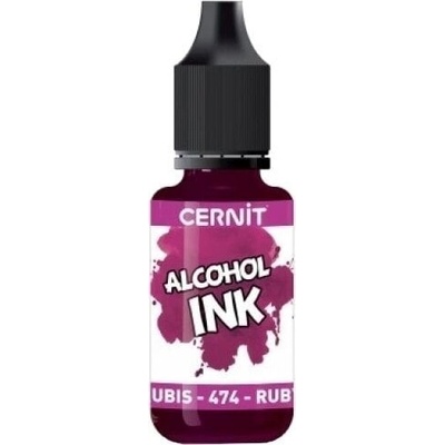 Cernit Alcohol Ink Akrylový tuš Rubis 20 ml 1 ks