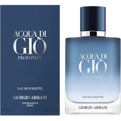 Giorgio Armani Acqua di Gio Profondo Eau de Toilette 2025 toaletná voda pánska 100 ml