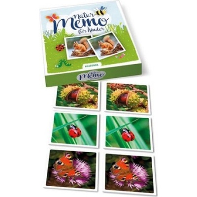 Anaconda Verlag Natur Memo-Spiel für Kinder | Anaconda