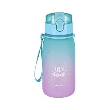 Starpak Water bottle 400ml ombre violet-blue