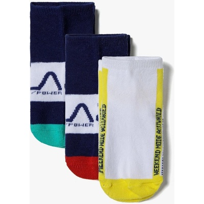 Minoti Chlapčenské ponožky 3pack 13sock 20, Boy