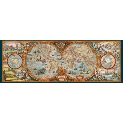 Heye Historická mapa světa polokoule Rajko Zigic 6000 dílků