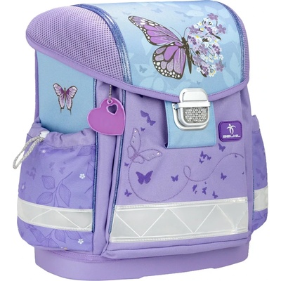 Belmil Ученическа раница Purple Blue Butterfly - Belmil
