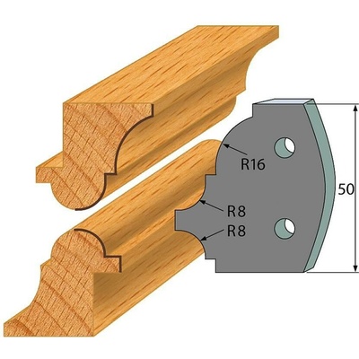 IGM profil 541 - pár omezovačů 50x4mm SP