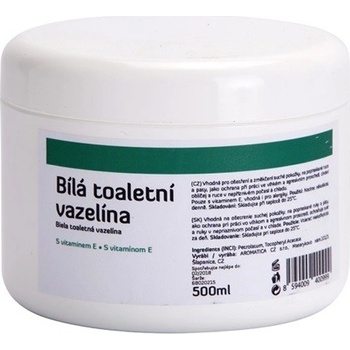 Aromatica Bílá toaletní vazelína s vit.E 500 ml