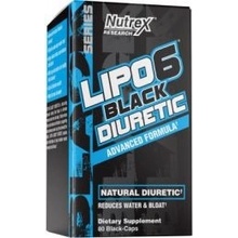 Nutrex Lipo 6 Black Diuretic 80 kapslí