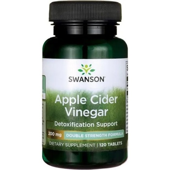 Swanson Apple Cider Vinegar, 200 mg, 120 таблетки, Swanson (SWD036)