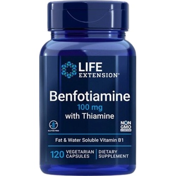 Image 1 of Life Extension Benfotiamine with Thiamine 100 mg [120 капсули]