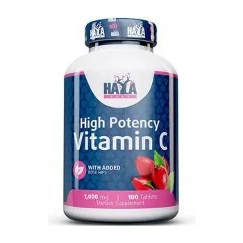 Haya Labs Витамин C High Potency Vitamin C 1, 000mg with Rose Hips 100 tabs. , 51