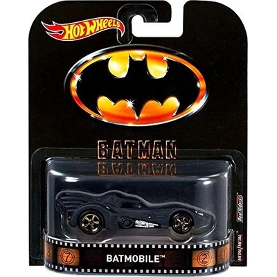 Mattel Hot Wheels Prémiové auto Batman Batmobile