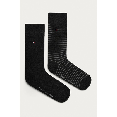 Tommy Hilfiger Чорапи Tommy Hilfiger (2 чифта) в сиво 100001496 (100001496.NOS)