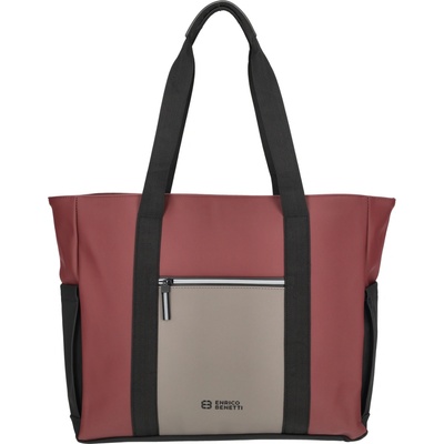 Enrico Benetti Bergen vínovo-taupe 26L