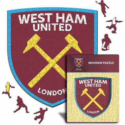Fan-shop Dřevěné WEST HAM UNITED Crest 500 dielov