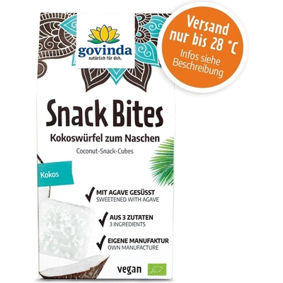 Govinda Snack Bites Coconut, Organic - 100 г