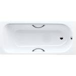 KALDEWEI Advantage - Правоъгълна вана Saniform Plus Star 333, 160x75 см, с отвори за дръжки, противоплъзгаща повърхност, бяла 133330000001 (133330000001)