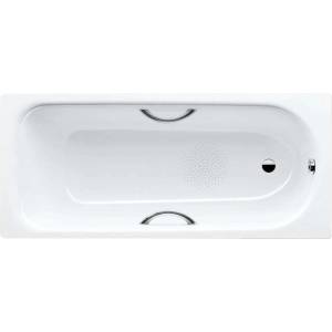 KALDEWEI Advantage - Правоъгълна вана Saniform Plus Star 333, 160x75 см, с отвори за дръжки, противоплъзгаща повърхност, бяла 133330000001 (133330000001)