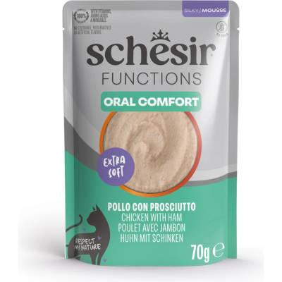 Schesir Functions Mousse 12 x oral kuře a šunka 70 g