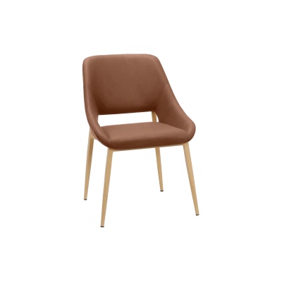 Carmen Трапезен стол luton - светлокафяв 7