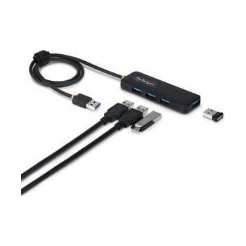 StarTech USB извод Startech H5A4A-USB-HUB-2 Черен