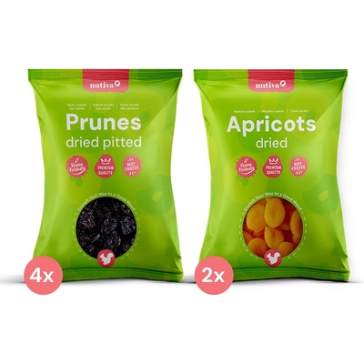 Nutiva TOP SET sušeného ovocia 6 kg