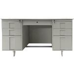 Carmen Метално бюро Carmen CR-1319 L - сиво (3580309) - xmall