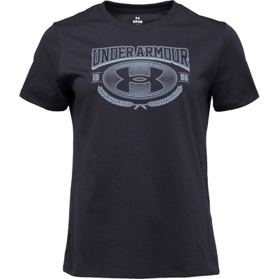 Under Armour Dámske tričko VARSITY Čierna Sivá
