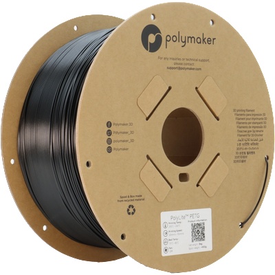Polymaker PolyLite PETG Black - 1, 75 mm / 3000 g (PB01043)