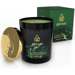 Giovani Парфюмирана свещ metallic green