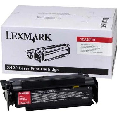 Lexmark original toner 12A3715, black, 12000str (12A3715)