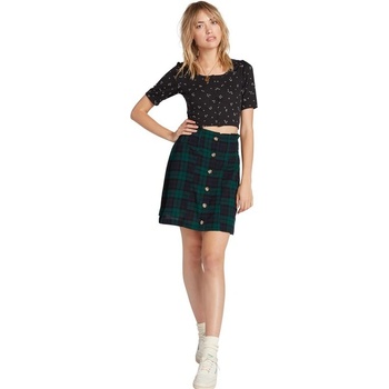 Volcom sukně untamed feels skirt green