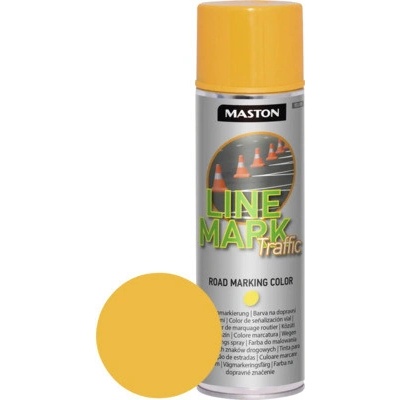 Linemark Traffic lak v spreji 500 ml žltý
