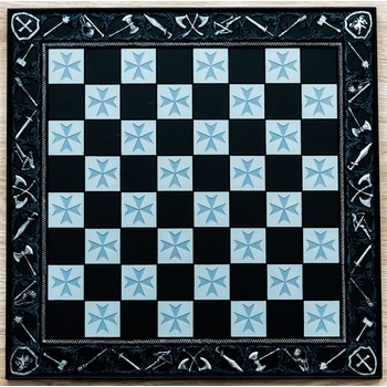 Italfama Шахматна дъска от смола Clermont