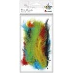 TITANUM Feathers fluff 11, 8-15 cm mix 20pcs