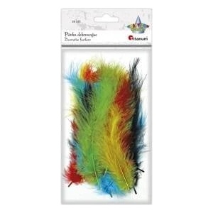 TITANUM Feathers fluff 11, 8-15 cm mix 20pcs