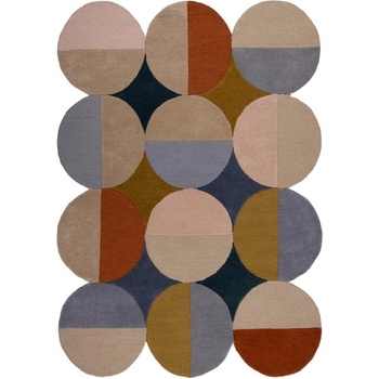 Flair Rugs Ръчно изработен вълнен килим 120x170 cm Mia Ellipse - Flair Rugs (503119380158)